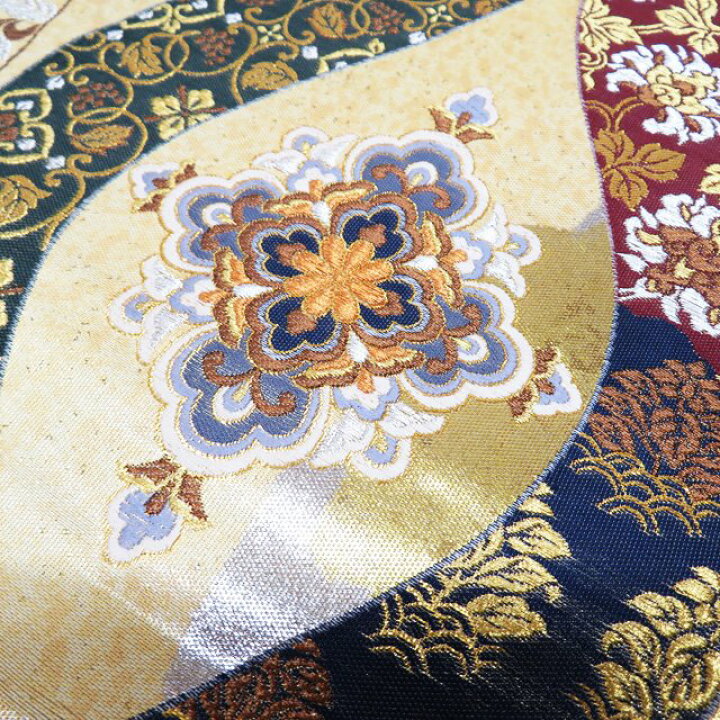 楽天市場】【 未使用 】 袋帯 正絹 フォーマル 仕立て上がり 六通 花立  