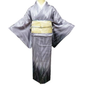 ＼ FINAL PRICE ／ 【 中古 】 特選 付下げ 付け下げ 訪問着 着物 リサイクル 正絹 袷 フォーマル 作家物 落款 絞り 牡丹鼠色 多色 身丈157cm 裄67.5cm M A890-12 [ 和服 入学式 卒業式 お茶会 入卒式 送料無料 きもの北條]