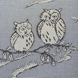 ＼ FINAL PRICE ／ 【 中古 】 特選 袋帯 リサイクル 正絹 カジュアル 仕立て上がり 全通 フクロウの図 鹿の子模様 源氏香 黒色 鼠色 金 A898-12 [ 和服 お茶会 お茶席 茶道 着物 帯 kimono 通販 購入 送料無料 きもの北條]