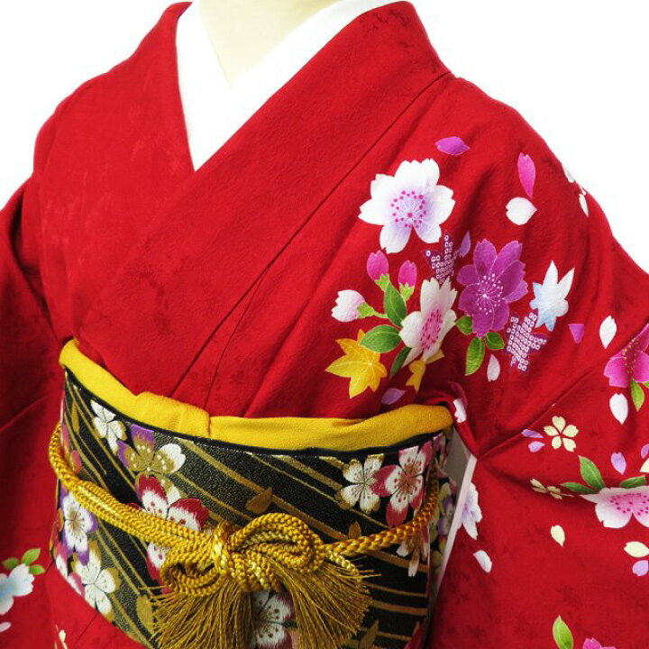 楽天市場】【 中古 】 振袖 襦袢 袋帯 3点 セット リサイクル  