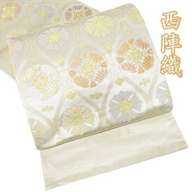 【 中古 】 袋帯 リサイクル 正絹 フォーマル 未仕立て 六通 西陣織 証紙付き 立涌宝華文 引箔 多色 金銀 A1224-13 [結婚式 お宮参り お茶会 お茶席 茶道 七五三 式典 利休忌 送料無料 きもの北條]