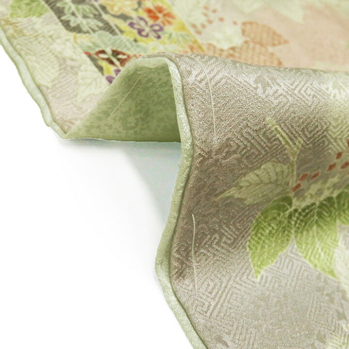 楽天市場】新品 訪問着 金駒刺繍入り 源氏香と四季の花 仮絵羽 