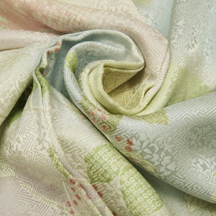 楽天市場】新品 訪問着 金駒刺繍入り 源氏香と四季の花 仮絵羽 