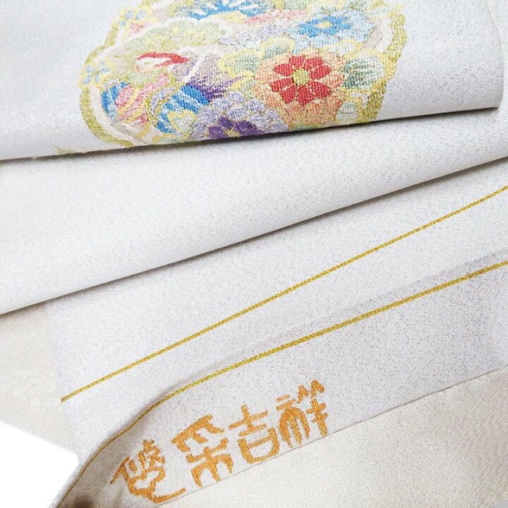 楽天市場】【 未使用 】 袋帯 正絹 フォーマル 仕立て上がり お太鼓柄  