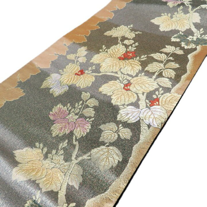 楽天市場】【 中古 】 袋帯 リサイクル 西陣織 証紙付き 古都乃桐並木  