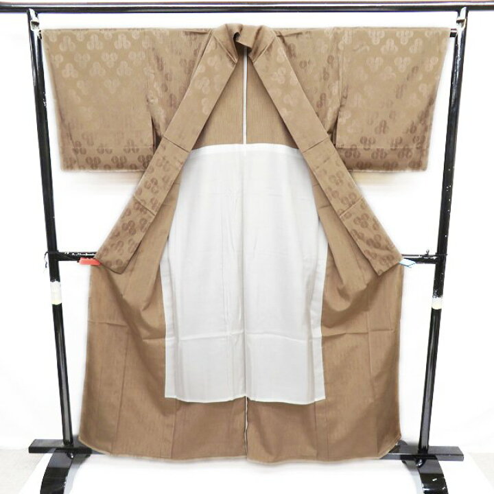 楽天市場】【 中古 】 小紋 リサイクル着物 正絹 単衣 カジュアル 紋付  