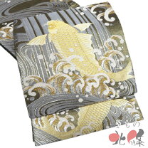 楽天市場】鯉 滝登り（帯｜和服）：レディースファッションの通販