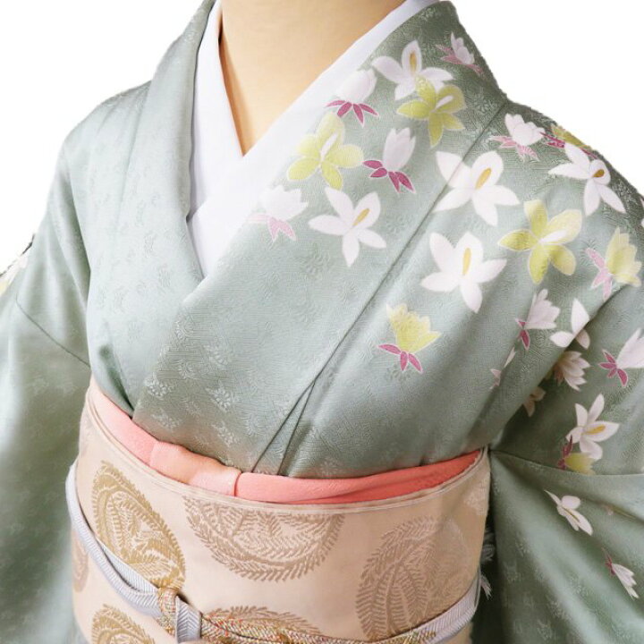 楽天市場】【 中古 】 訪問着 リサイクル着物 正絹 袷 三越扱い 作家物 
