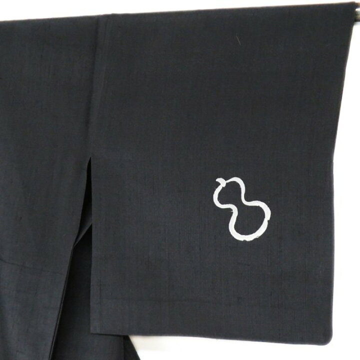 楽天市場】紬 着物 中古 正絹 単衣 セミフォーマル 生紬 瓢箪模様  