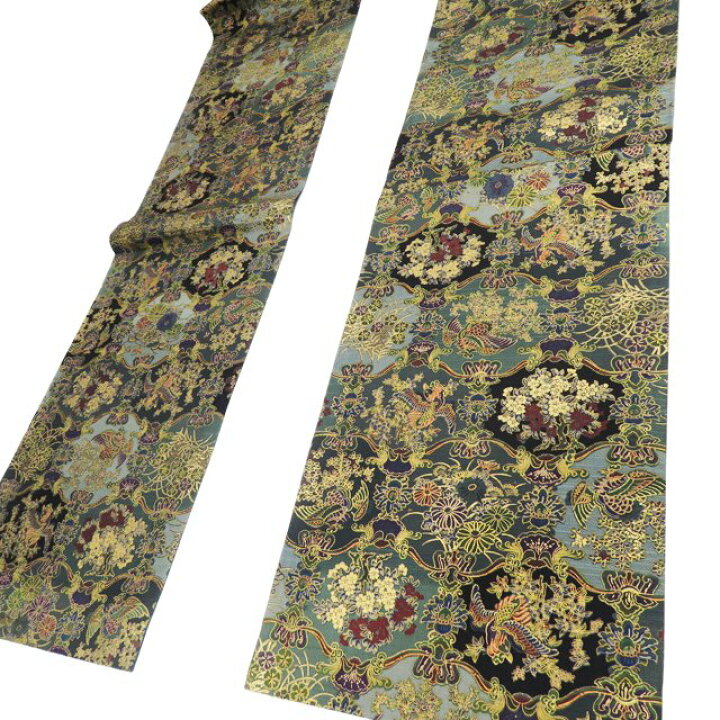 楽天市場】【 未使用 】 袋帯 正絹 紬地 カジュアル 仕立て上がり 全通  