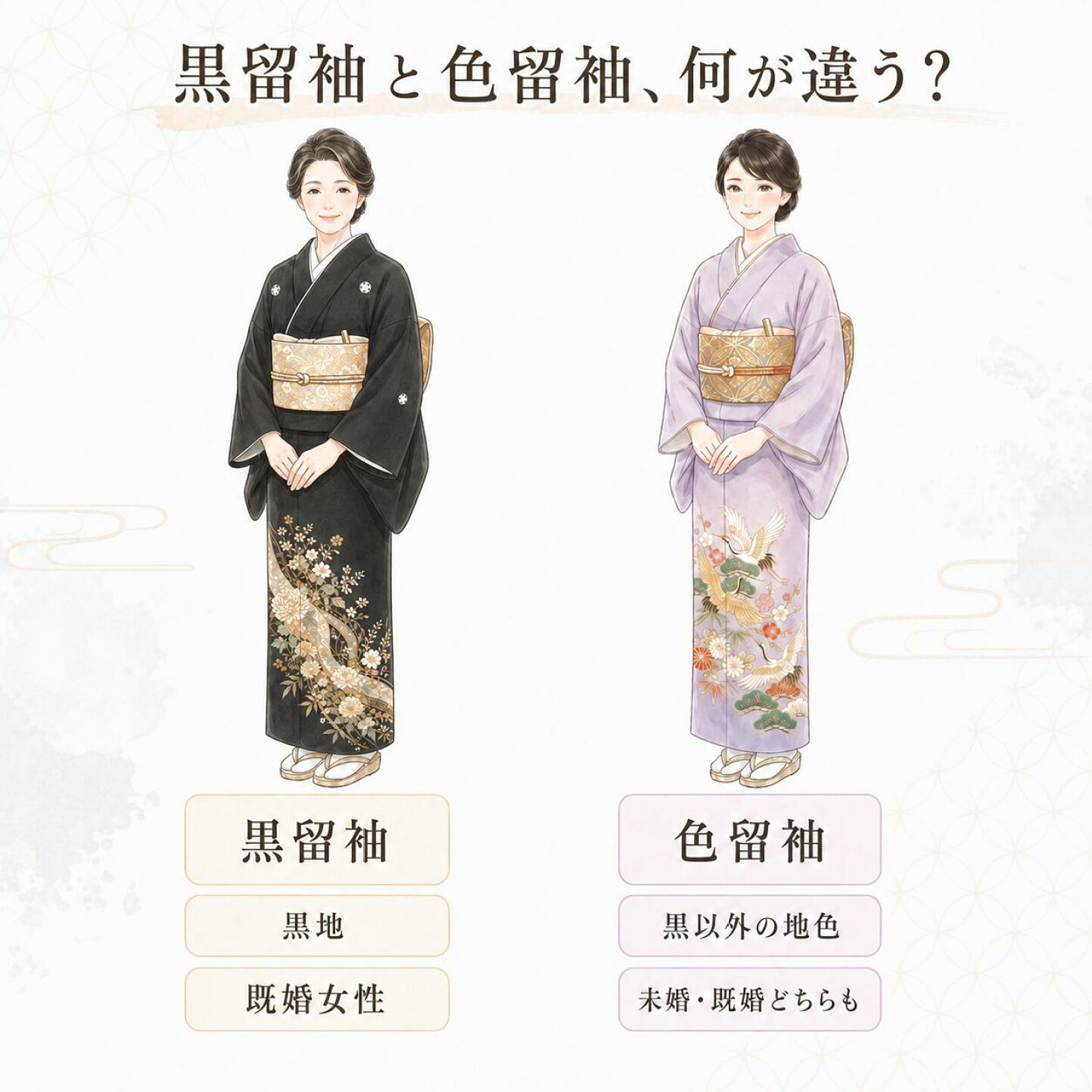 楽天市場 | 特選リサイクル着物 きもの北條 - 知っておきたい『黒留袖 