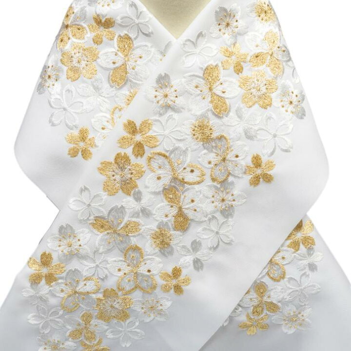 楽天市場】半襟 半衿 さくら 桜 サクラ 満開 豪華 刺繍 豪華刺繍 刺繍 