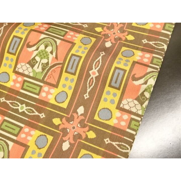 楽天市場】名古屋帯 龍村美術織物 新品 コプト甲冑異文 仕立上り品 袋  