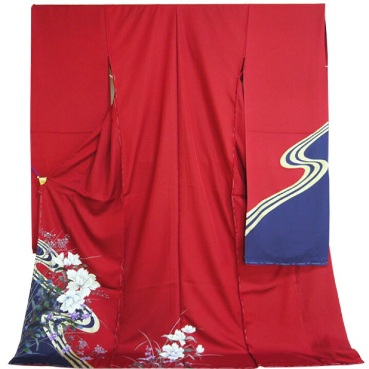 楽天市場】【送料無料】振袖 未仕立て 新品 正絹 仮仕立て 仮絵羽 八掛 新品振袖 正絹 未仕立て 8