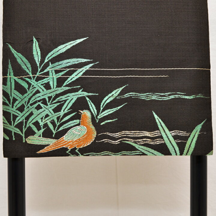 楽天市場】名古屋帯 アンティーク 大正時代 日本手刺繍 とき洗い張り後 