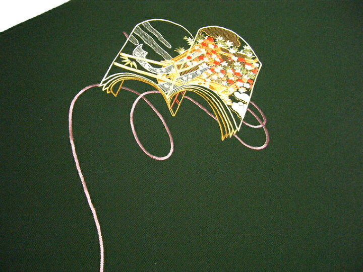 楽天市場】竹屋町刺繍 日本刺繍 付け下げ 附下 つけさげ 反物 袷 単衣 