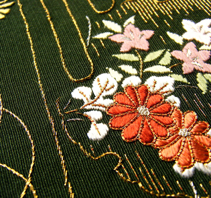 楽天市場】竹屋町刺繍 日本刺繍 付け下げ 附下 つけさげ 反物 袷 単衣 