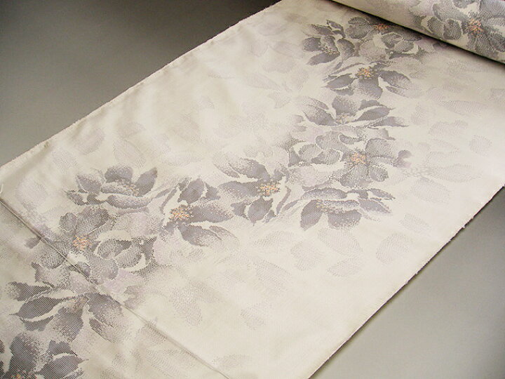 新品・正絹】定価25万円 白大島紬 仮縫い着物 お仕立て前【コース未 