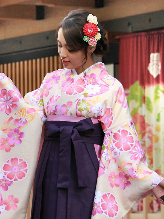 楽天市場】髪飾り つまみ細工 菊 桜 古典 花 コーム 2点セット ヘア  