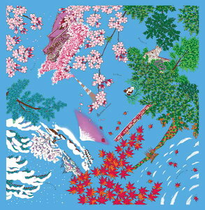 C~ ӂ낵 唻 112cm {̎lG t  H ~  {  ^ i  a Rbg Mtg v[g  l  a a obO Furoshiki