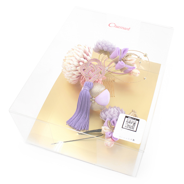 楽天市場】成人式 髪飾り 薄紫 菊 ヘアアクセサリー 花 ダリア