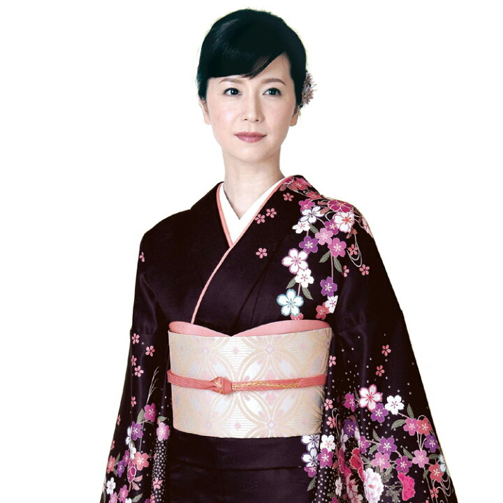 楽天市場】訪問着 セット 購入 濃赤紫地桜尽くし 5点セット フリー  