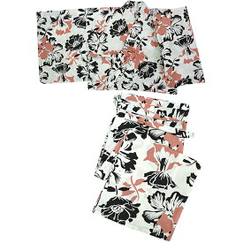 【夏応援価格】浴衣 セパレート 単品 12柄 白 紺 青 紫 モカベージュ 紫陽花 椿 牡丹 大輪花 洋花 簡単 着付け 二部式浴衣 セパレート浴衣 花火大会 夏祭り イベント 20代 30代 40代 50代 レディース 大人