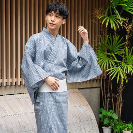 浴衣 メンズ セット おしゃれ 4点セット M L LL 全5柄 浴衣 帯 下駄 腰紐 綿 メンズ浴衣セット ワンタッチ 角帯 に変更可能 2025 黒 紺 白 作り帯 花火大会 夏祭り 男性 紳士 メンズファッション 浴衣セット 166〜185cm 男性浴衣