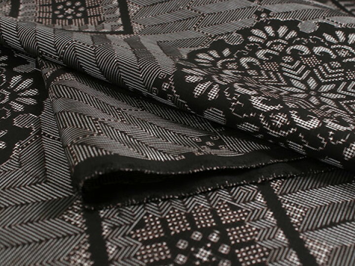 楽天市場】正絹 小紋 反物 大島紬 泥染 黒 龍郷 華紋 フルオーダー  