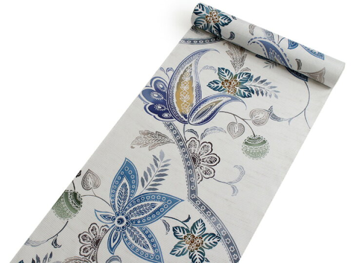 楽天市場】正絹 名古屋帯 紬 グレー ブルー グリーン 茶 イエロー  