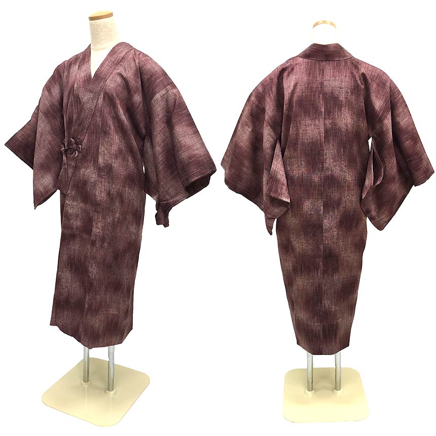 楽天市場】京やM338 正絹 和装コート 着物コート 紬のコート 単衣