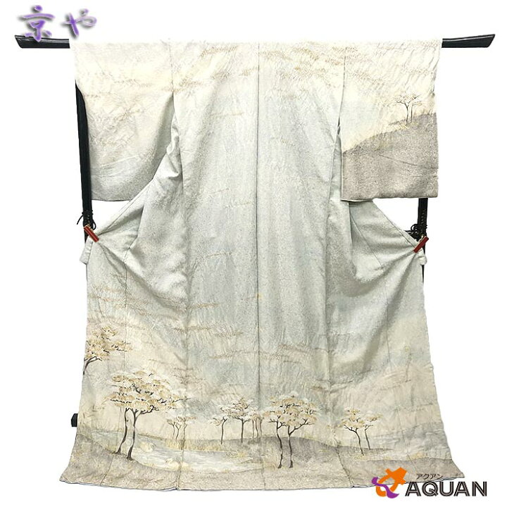 楽天市場】【アウトレット 展示品】京やN037 正絹 反物 仮絵羽仕立て 