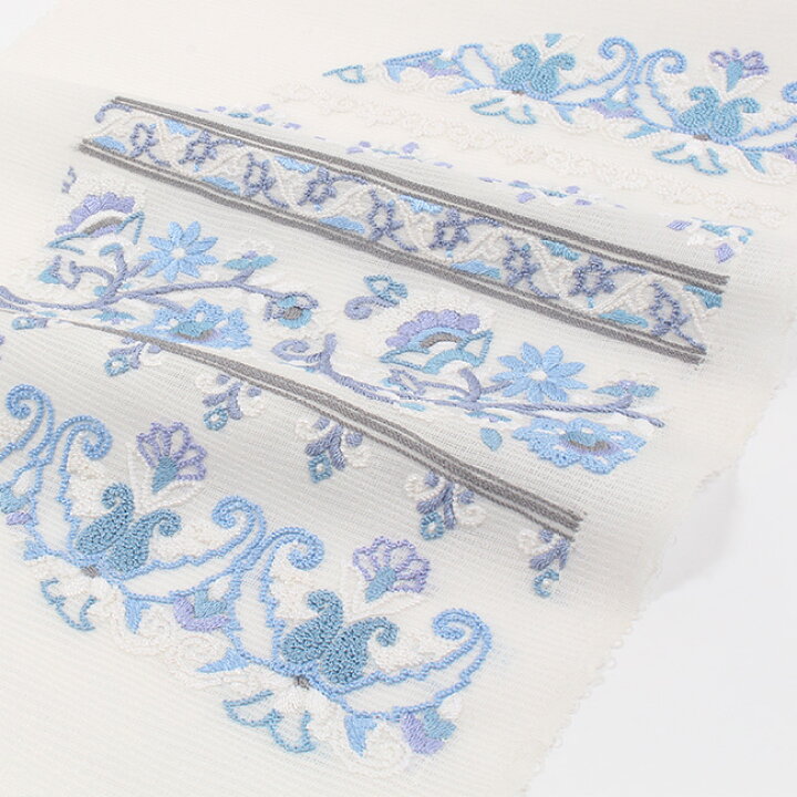 楽天市場】【11/3 20:00-☆15%OFFクーポン】手刺繍】 夏帯 特選九寸 
