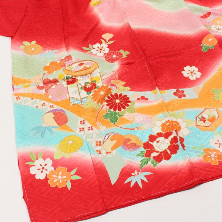 楽天市場】【最大10%OFF☆18th感謝祭 開催中】 七五三 7歳 着物 手描き 