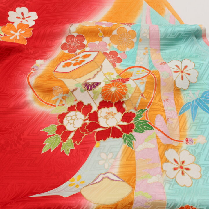 楽天市場】【2/18〜 10%OFFクーポン☆帯仕立て無料】七五三 7歳 着物 