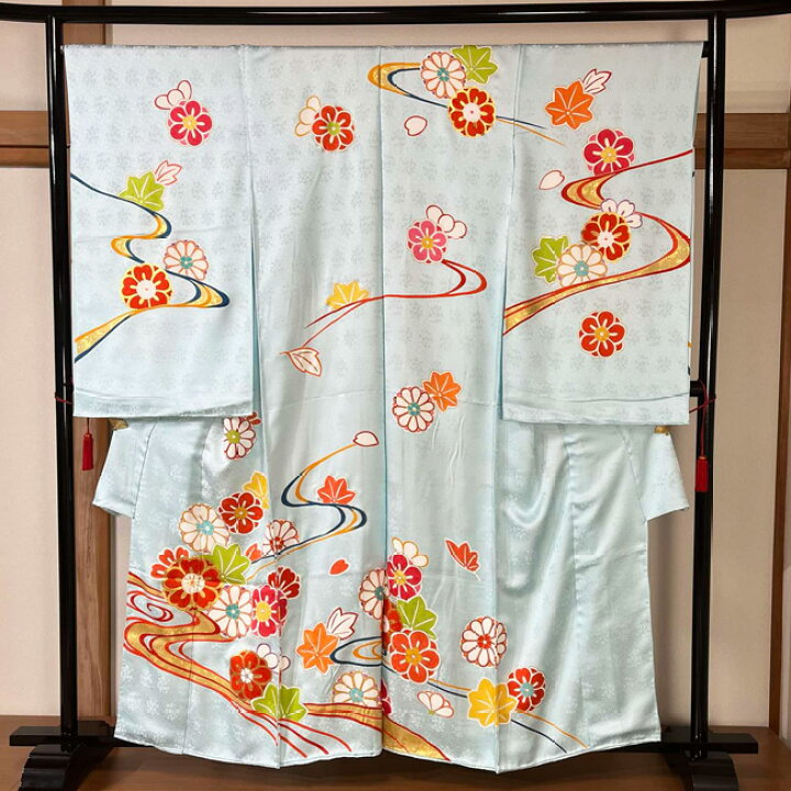 楽天市場】【1/18 0:00-☆全品10%OFFクーポン】七五三 7歳 着物 手描き 