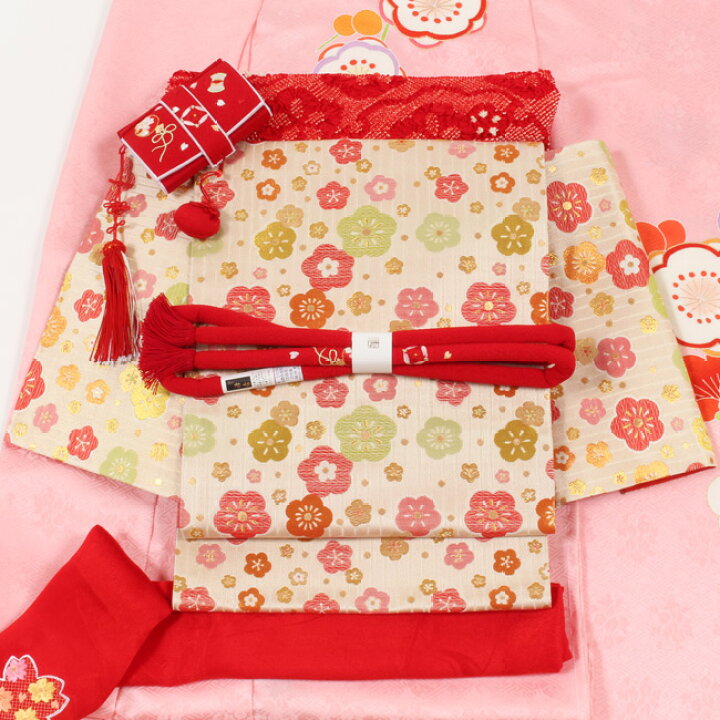 楽天市場】【1/1 0:00〜☆全品10%OFFクーポン】七五三 祝帯 7歳 女の子 