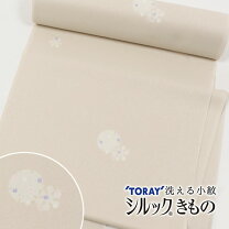 楽天市場】着物 東レシルック 雪輪の通販