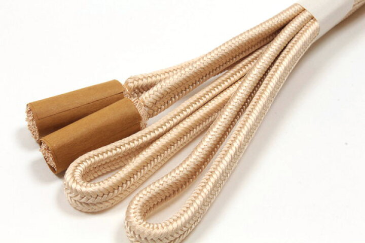 楽天市場】【五嶋紐】帯締め 正絹 ゆるぎ組 白茶色 (No.15) 冠組 無形 