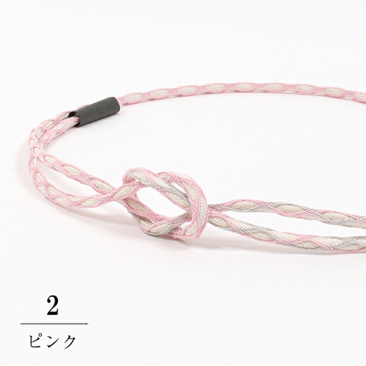 楽天市場】【夏用】正絹 帯締め 和小物さくら 丸組 単衣 夏 孔雀レース 