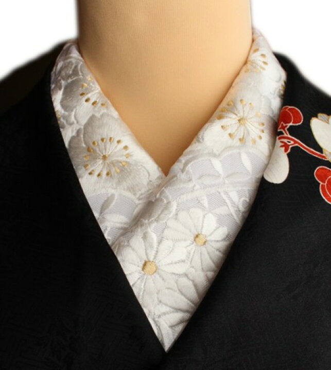 楽天市場】【1/18 0:00-☆全品10%OFFクーポン】半襟 刺繍半襟 正絹  
