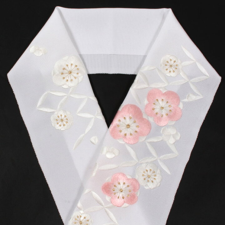 楽天市場】【3/25限定☆P5倍 & 最大1000円OFF】 半襟 刺繍半襟 正絹 