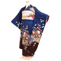楽天市場】振袖 青 着物の通販