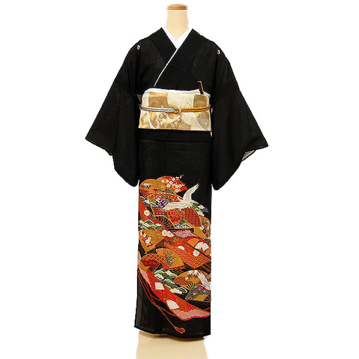 楽天市場】【レンタル】【絽留袖】夏用 黒留袖 夏着物 7月 8月 盛夏 涼 