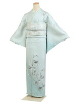 楽天市場】ミントグリーン（種類（着物）訪問着）（和服｜レディース  