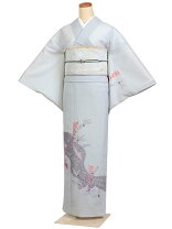 楽天市場】絽 訪問着（カラーグレー）（和服｜レディースファッション 