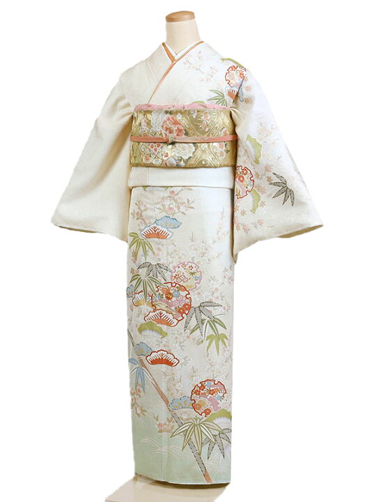 楽天市場 レンタル 訪問着 広幅 薄緑クリームぼかし系 松竹梅 雪輪 大きいサイズ 訪問着レンタル フルセット 入学式 卒業式 お宮参り 七五三 お母さん ママ 母親 訪問着セット レンタル訪問着 着物レンタル 貸衣装 結婚式 披露宴 パーティー 結納 お茶会 安い 往復