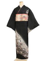 楽天市場】辻が花訪問着 黒の通販