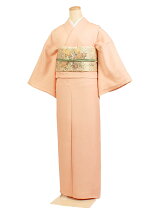 楽天市場】ピンクベージュ（種類（着物）色無地）（レディース 