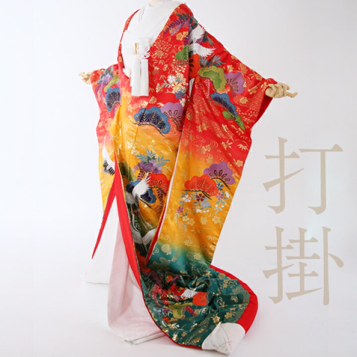 楽天市場】【レンタル】色打掛レンタル17点フルセット【松に鼓】着物 